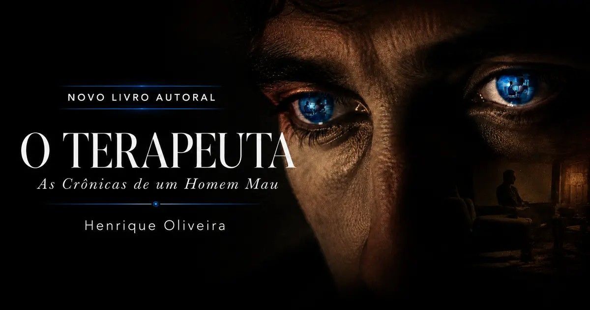Capa de O Terapeuta — As Crônicas de um Homem Mau