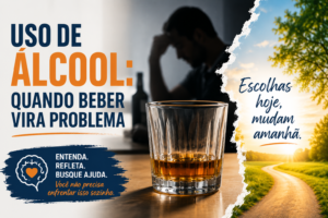 Entenda quando o consumo de álcool deixa de ser ocasional e começa a causar prejuízos. Conheça os sinais de alerta, os impactos na saúde e quando buscar ajuda profissional.